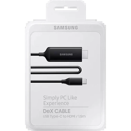 Кабель Samsung Dex Cabel Type-C to HDMI 1.5m Black (EE-I3100FBRGRU) фото 4