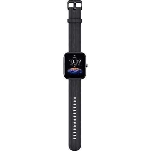 Смарт-часы Amazfit Bip 3 Black: Сенсорный экран есть
