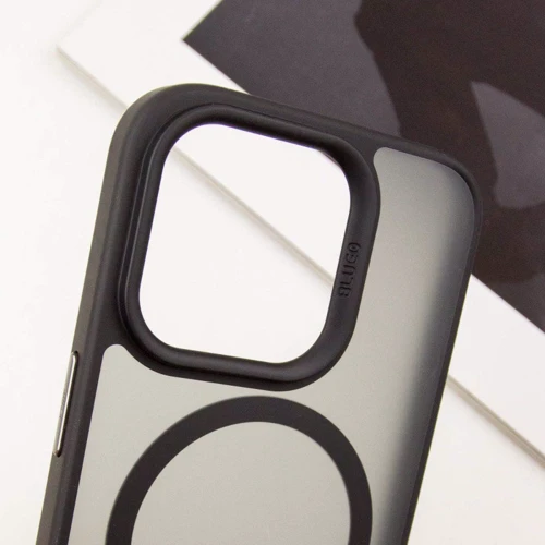 Чохол для iPhone Blueo Skin Friendly Frosted with MagSafe Black для iPhone 16 Pro Max: Тип чохла накладка на задню частину
