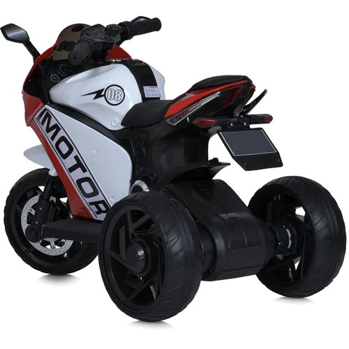 Детский трехколесных электромотоцикл Bambi Ducati красный (M 4053EL-3)