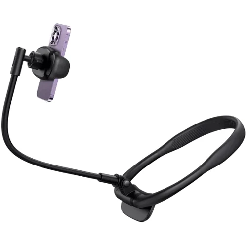 Держатель Baseus Desk Holder Comfort Joy Series Neck Phone Holder Black (LUGB000001): Совместимость Для смартфона, Apple