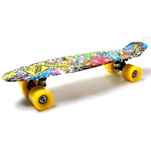 Penny Board Graffiti Inscription