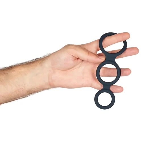 Эрекционное кольцо Boners Triple Cock Ring