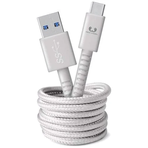 Кабель Fresh 'N Rebel USB Cable to USB-C Fabriq 1.5m Cloud (2CCF150CL)