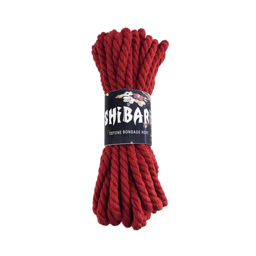 Хлопковая веревка для Шибари Feral Feelings Shibari Rope, 8 м красная: Производитель Feral Feelings