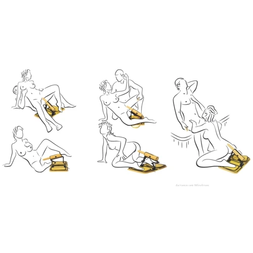 Секс-машина Toyfa F*ckBag Toyfa MotorLovers (желтый)