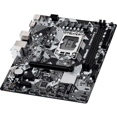 ASRock B760M-H/M.2: Оперативная память 2xDDR5 7200+ МГц, до 96 ГБ