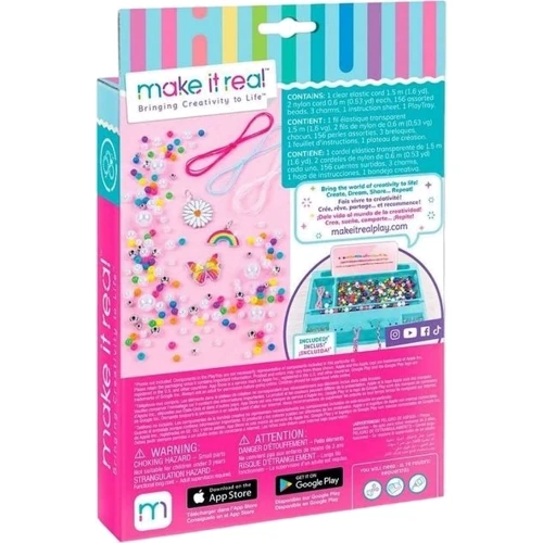 Набір для створення шарм-браслетів Make it Real - Райдужні скарби (MR1216)