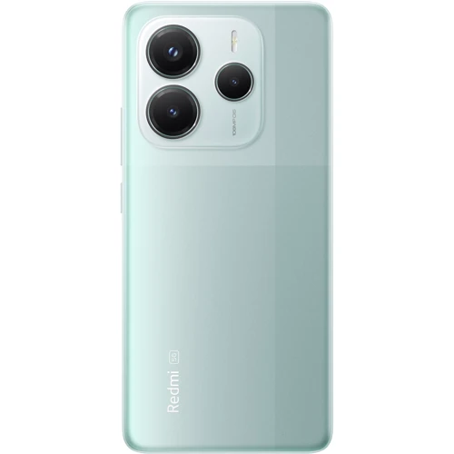Смартфон Xiaomi Redmi Note 14 5G 6/128GB Coral Green (Global, NFC): Камера Тройная 108 Мп (f/1.7) + 8 Мп (f/2.2) + 2 Мп (f/2.4) / LED вспышка / HDR / Панорама / Фронтальная 20 Мп (f/2.2)