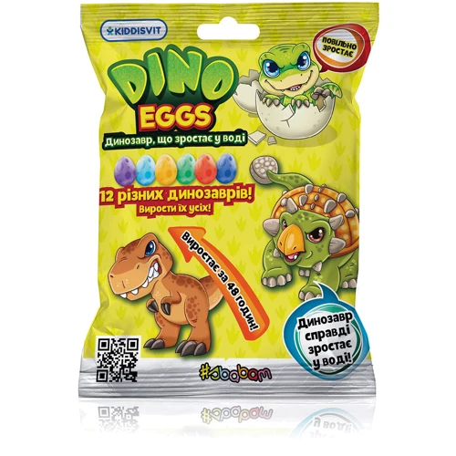 Растущая игрушка в яйце «Dino Eggs» - Динозавры (12 шт., в дисплее) (T110-2018-CDU) фото 6