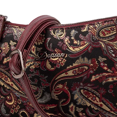 Женская сумка через плечо Desisan разноцветная (SHI3044-718): Тип ручки Со съемным ремнем, Плечевой ремень, Без ручки