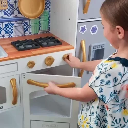 Детская кухня KidKraft Mosaic Magnetic с системой легкой сборки EZ Kraft Assembly (53448) фото 3
