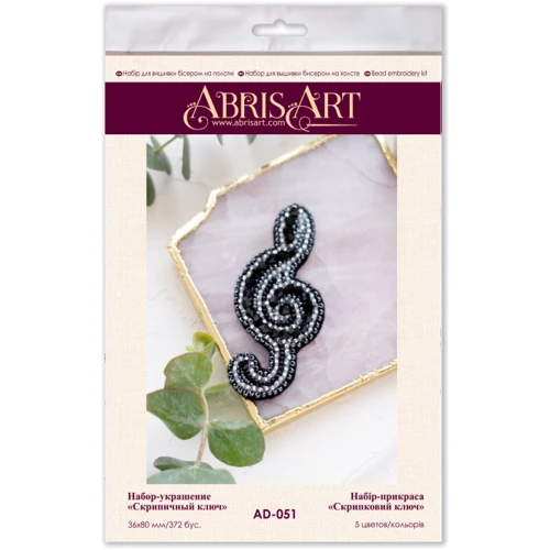 Abrisart AD-051 Набор для вышивки бисером украшения Скрипичный ключ: Производитель Abrisart