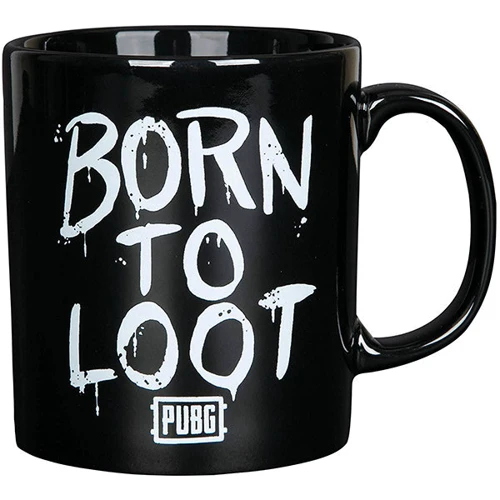 Кружка PUBG Morning Looter Ceramic Mug-N/A-Black/White 325 мл