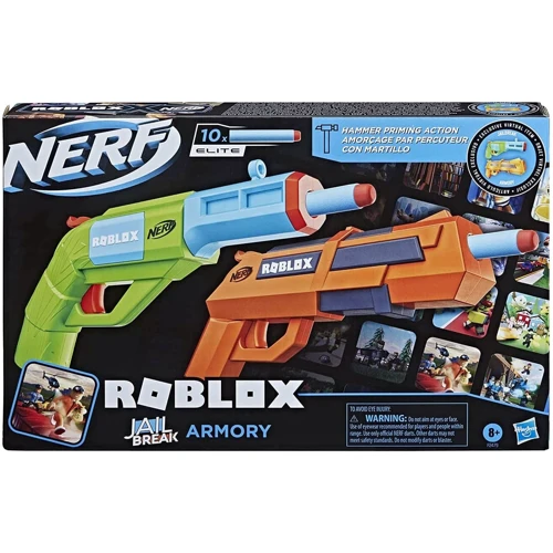 Набір бластеров Nerf Roblox Jailbreak: Armory 2 шт (F2479) фото 6