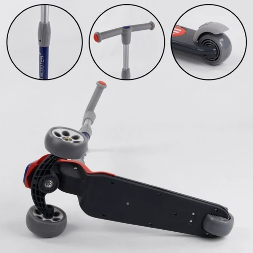 Самокат Best Scooter червоний (RS-9119): Тип гальма ножний