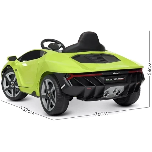 Детский электромобиль Bambi Racer Lamborghini салатовый (M 4319EBLR-5): Материал корпуса пластик