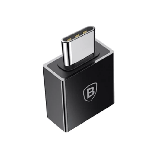 Адаптер Baseus Adapter USB-C to USB Black (CATJQ-B01): Цвет черный