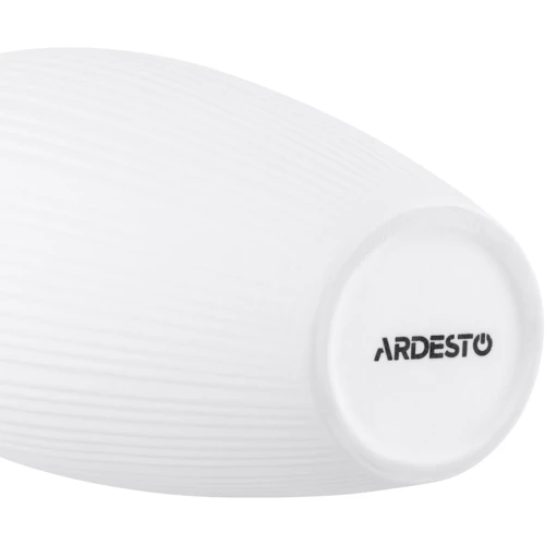 Ваза Ardesto Siena 7х23 см біла (AR3806W): Висота, см 23