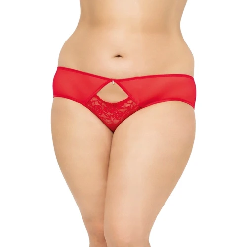 

Женские стринги SoftLine - String 2468, Plus Size, Xl (red)