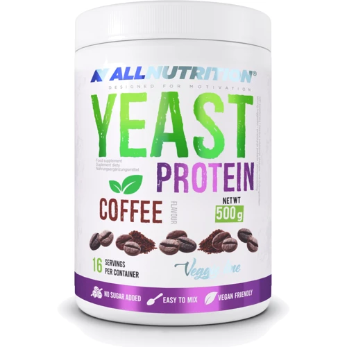 Протеин All Nutrition Yeast Protein 500 g / 16 servings / Coffee