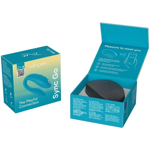 Смарт-вібратор для пар We-Vibe Sync GO Turquoise
