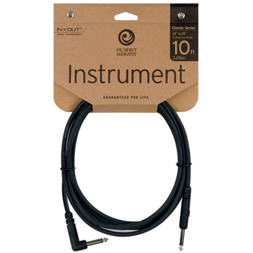 Інструментальний кабель PLANET WAVES PW-CGTRA-10 Classic Series Instrument Cable 10ft фото 4