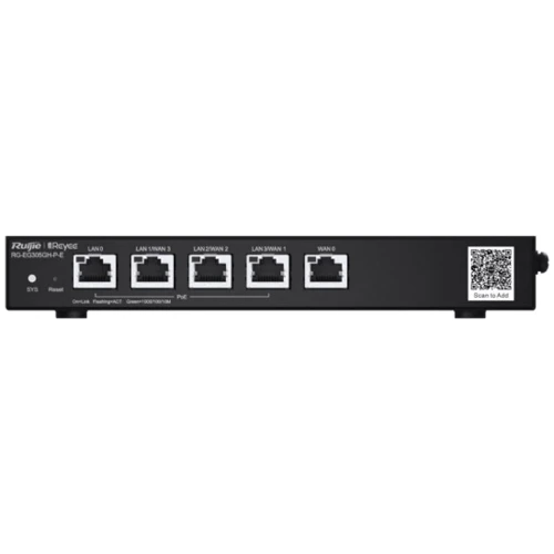 Маршрутизатор Wi-Fi Ruijie Networks RG-EG305GH-P-E