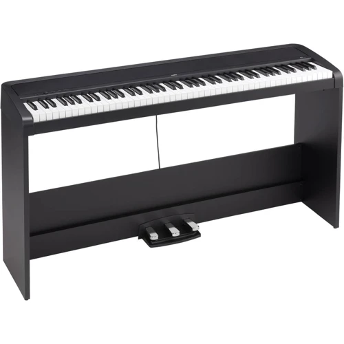 Цифровое пианино Korg B2SP-BK: Вид Со стойкой