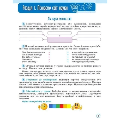 Гільберг, Кулініч, Стократний: Пізнаємо природу 5 клас. Робоча тетрадь: Кількість сторінок 96