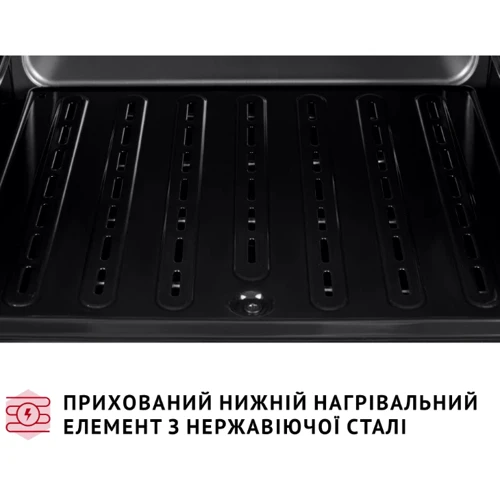 Електрична духовка настільна PERFELLI MIRAGE 37 BLACK фото 9