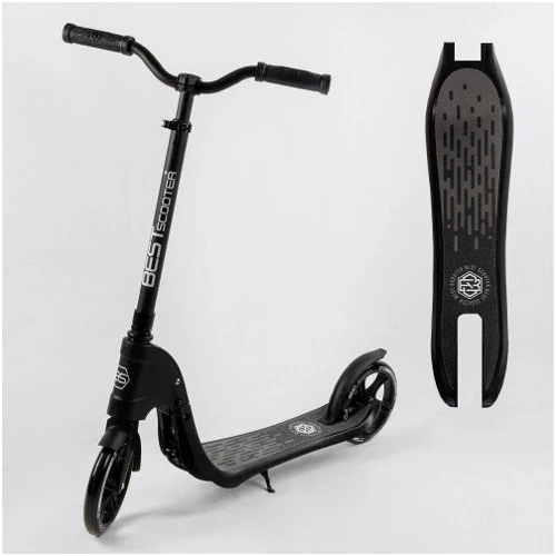 Самокат алюмінієвий Best Scooter чорний (74077)