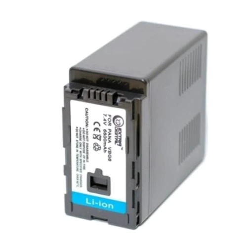 Extradigital Panasonic VW-VBG6 (BDP2589): Емкость 6600 мАч
