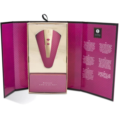 Клиторальный вибратор Shunga Obi Raspberry
