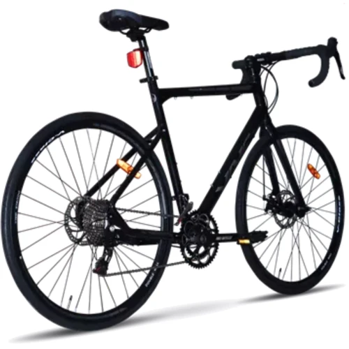 Велосипед VNC 2023' 28" TimeRacer A9 CSE12 Empire Pro 12sp V53A9CSE12-2852-BG 20"/52см (4552) black (shiny)/grey (shiny)