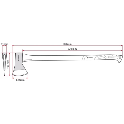Топор Intertool HT-0264