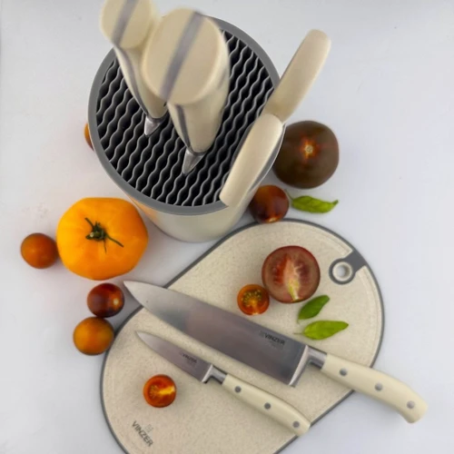 Набір кухонних ножів Набір ножів Vinzer IVORY 6 предметів (50117)