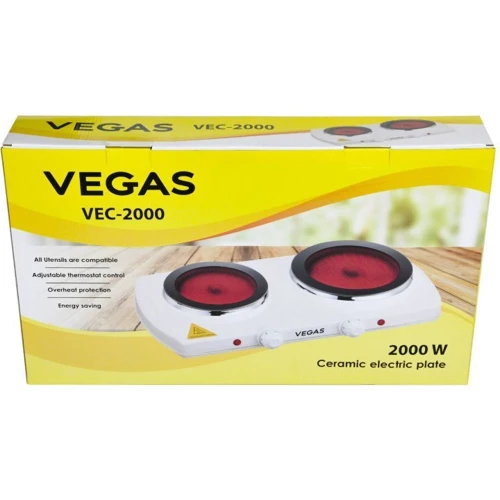 Настольная плита VEGAS VEC-2000: Производитель VEGAS