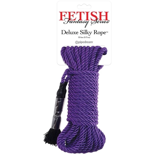 Fetish Fantasy Series Deluxe Silky Rope Deluxe Silky Rope веревка для связывания, фиолетовый
