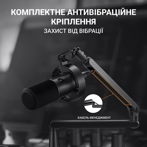 Динамический USB/XLR микрофон Fifine T688 Black фото 8
