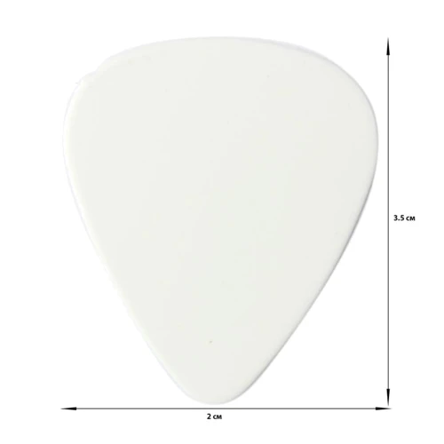 Медиатор Медиатор Fender 351 White Pick 1 Gross Thin: Тип Медиатор