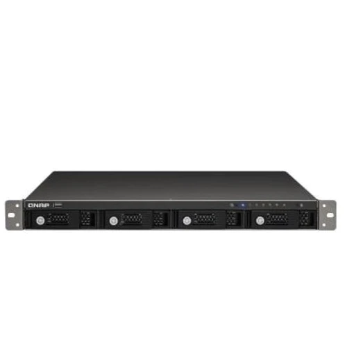 Сетевой накопитель (NAS) QNAP TS-419U II: LAN 2 порта Gigabit Ethernet (10/100/1000 Мбит/с)