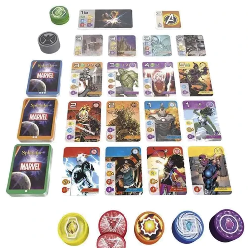 Настольная игра Asmodee Роскошь Marvel УКР: Возраст от 10-ти лет