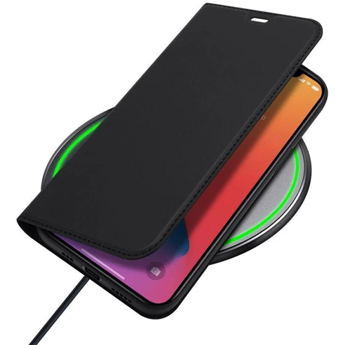 Чехол для iPhone Dux Ducis Case Black for iPhone 12 Pro Max: Материалы искусственная кожа