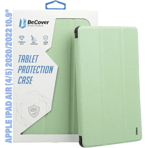 Аксессуар для iPad BeCover Case Book Soft Edge with Pencil mount Green for iPad Air 2020/iPad Air 2022 (711121) фото 5