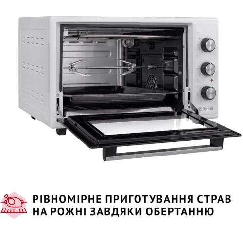 Електрична духовка настільна PERFELLI SIERRA 37 WHITE фото 12