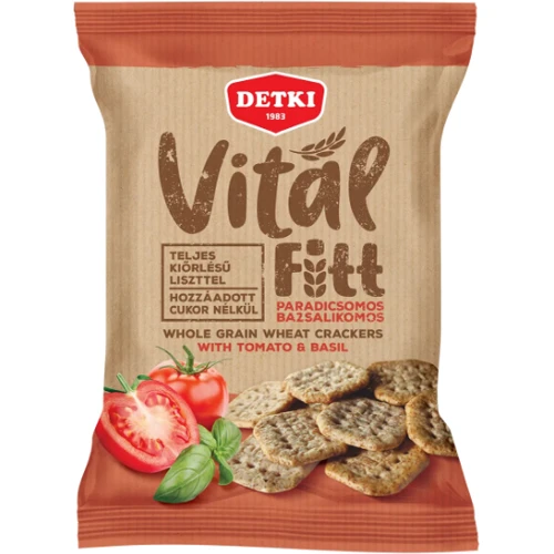 Крекер Detki Vital Fitt с помидорами и базиликом 100 г (1189042)