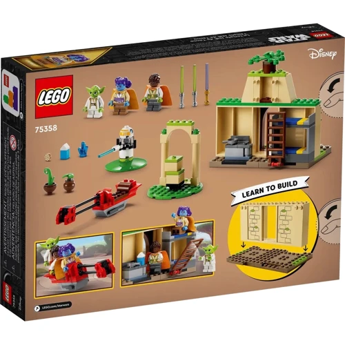 Конструктор LEGO Star Wars Храм джедаев Tenoo (75358): Количество деталей, шт. 124