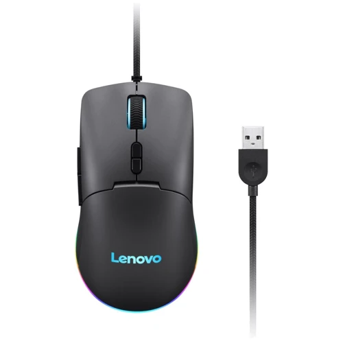 Мишка Lenovo M210 RGB USB Black (GY51M74265): Ергономіка для правой руки