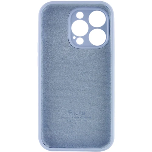 Чехол для iPhone Mobile Case Silicone Case Full Camera Protective Lilac Blue for iPhone 15 Pro Max: Тип чехла накладка на заднюю часть